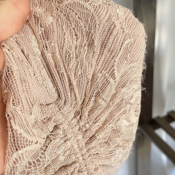 A.L.C. One Shoulder Lace Blush Dress - Picture 12 of 15